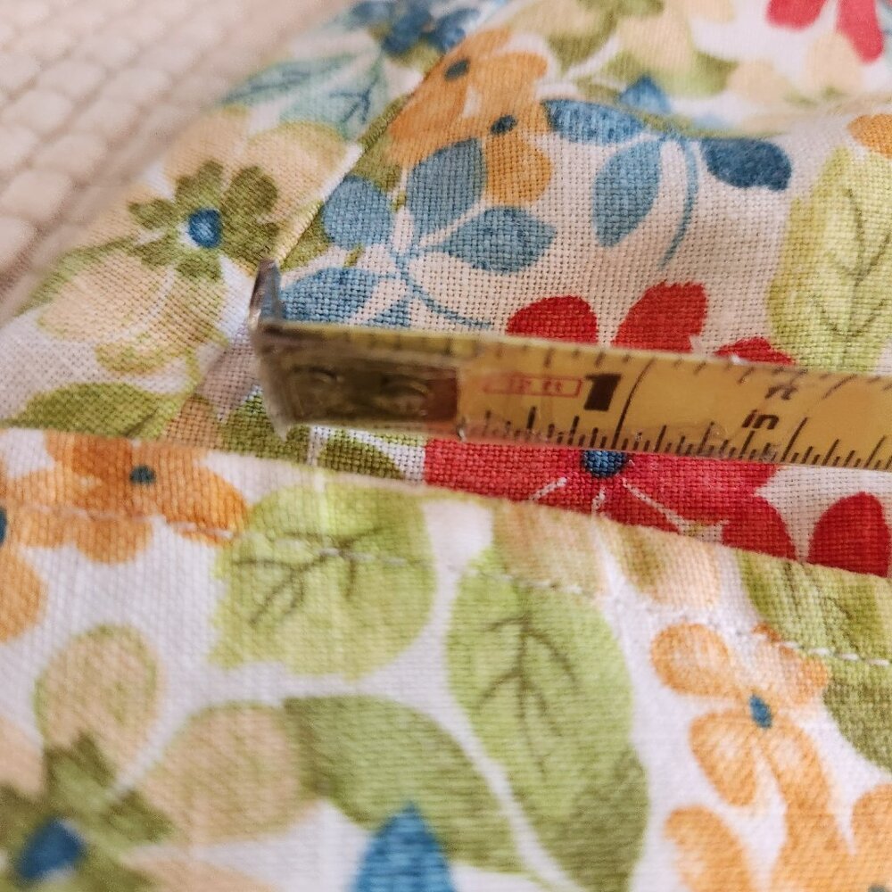 Liz Claiborne Floral Linen Shirt 3X - Picture 11 of 14